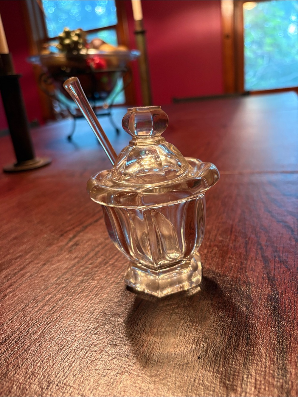 Baccarat jam jar